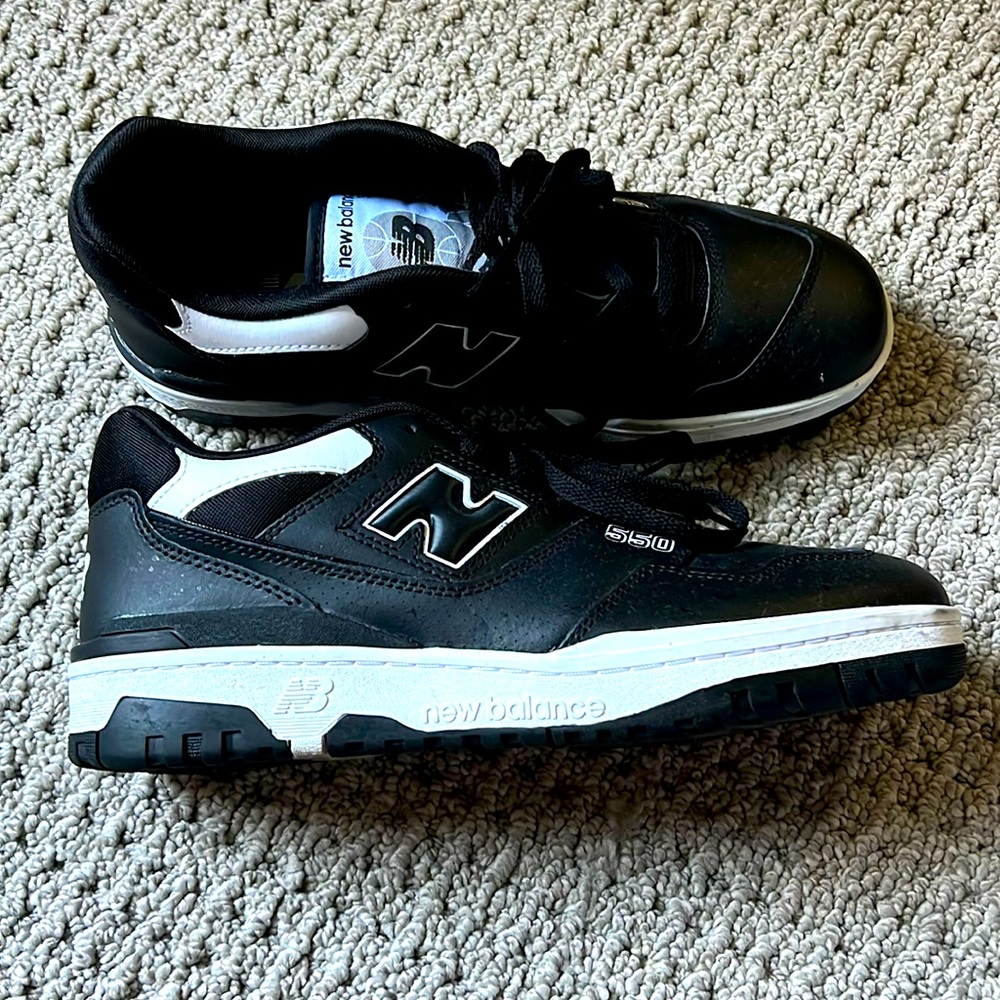 New balance 550 / Black / 10.5